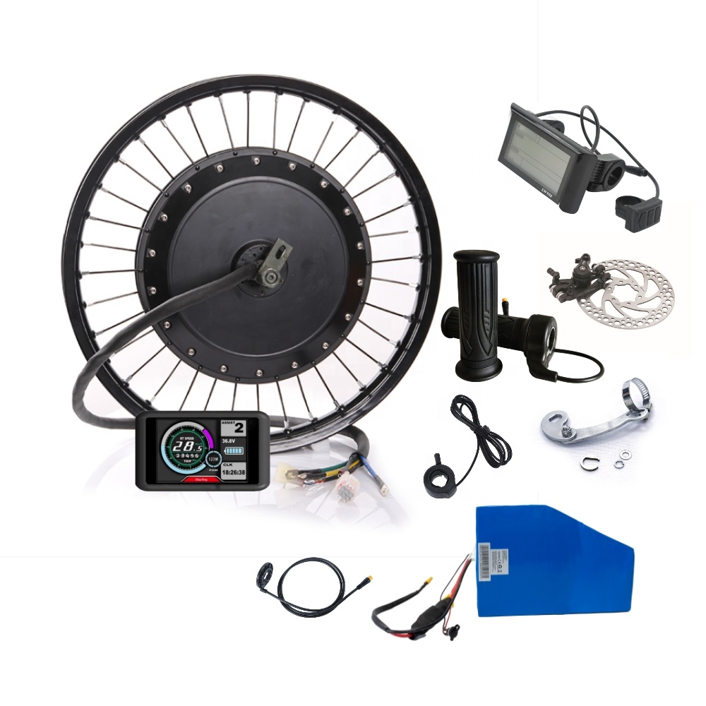 72V 5000W Electric Motorcycle - ชุดแปลงจักรยานไฟฟ้าแรงบิดสูง 72V 3000w 5000w 8000w ชุดมอเตอร์ไซค์ไฟฟ้า