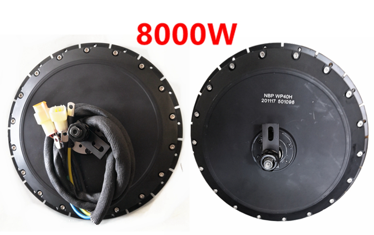 Qs273 Hub Motor 8000W 72V - USสต็อกQS273 40H Peak 8000W E-Bikeไฟฟ้าจักรยานมอเตอร์มอเตอร์Dropoutกว้าง 150