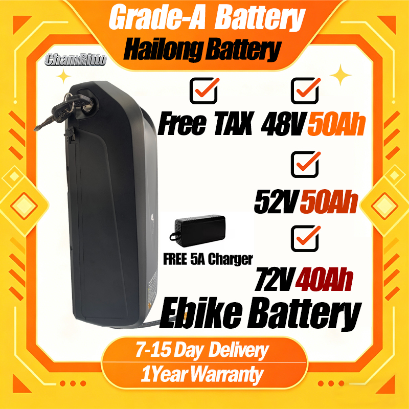 60V 30Ah Electric Scooter Battery - แบตเตอรี่จักรยานไฟฟ้า 48V 50AH 52V 36V 30AH