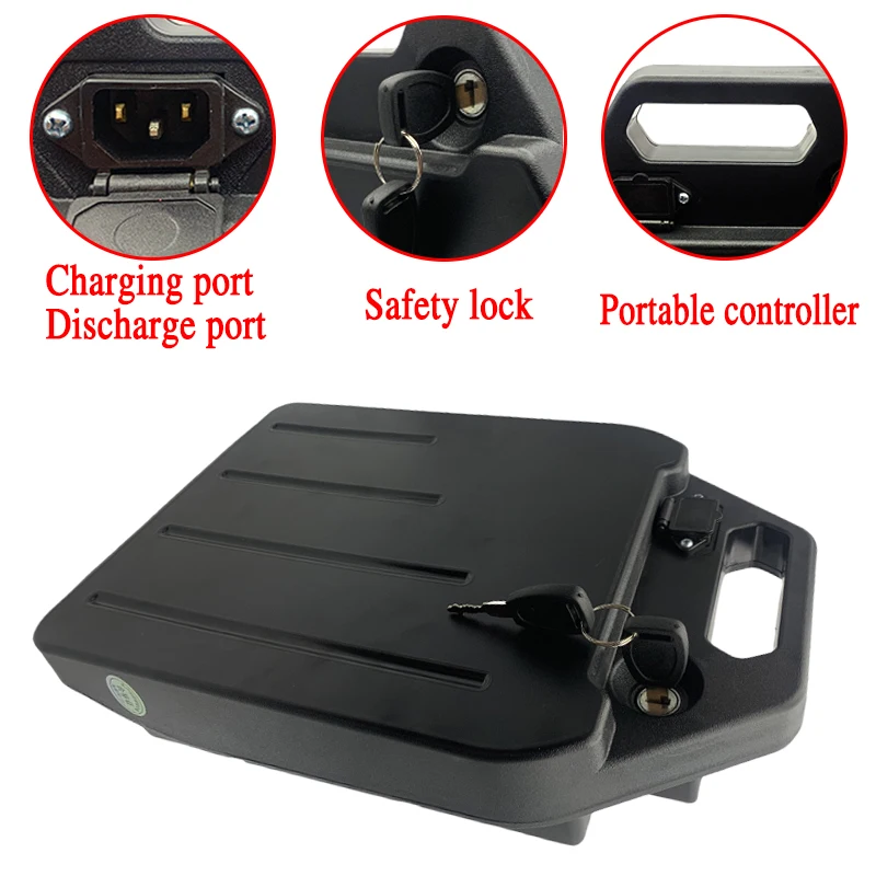 แบตเตอรี่ลิเธียมไอออน 2000W สำ - 60V 30Ah Electric Scooter Battery บทวิจารณ์และราคา