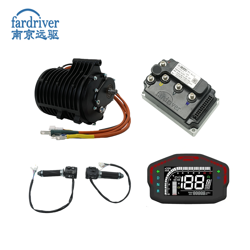 ชุดแปลงมอเตอร์ขับเคลื่อนกลาง Q - Mid Drive Motor Kit 72V 3000W บทวิจารณ์และราคา