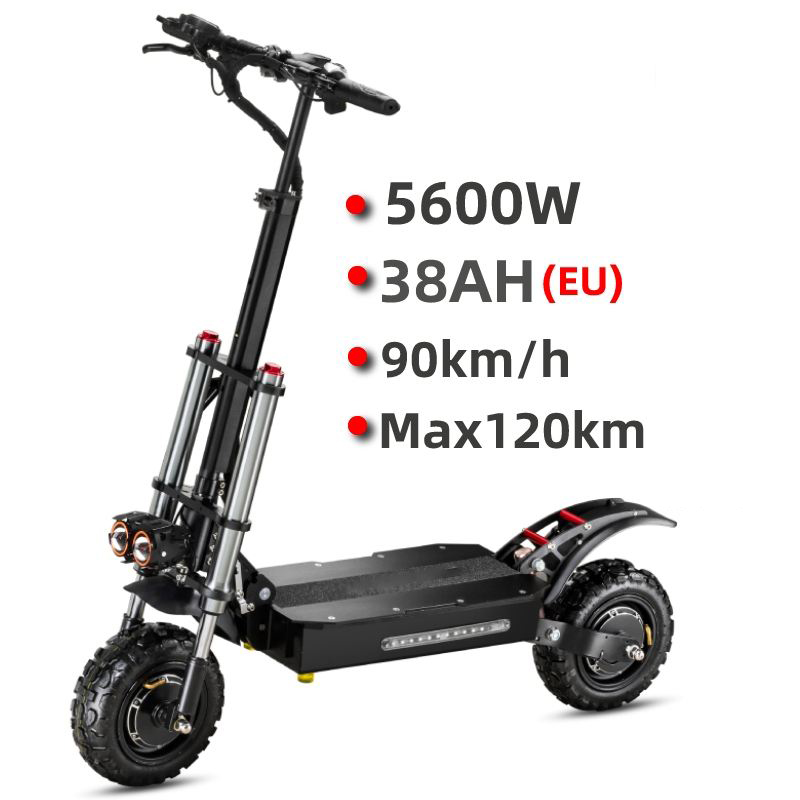 STLFขั้นสูงไฟฟ้าสกู๊ตเตอร์ 60V - 60V 5600W Dual Motor Electric Scooter บทวิจารณ์และราคา