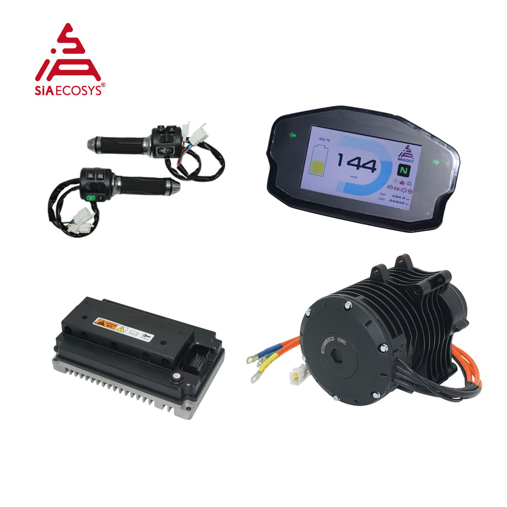 ชุดแปลงมอเตอร์ขับเคลื่อนกลาง Q - Mid Drive Motor Kit 72V 3000W บทวิจารณ์และราคา