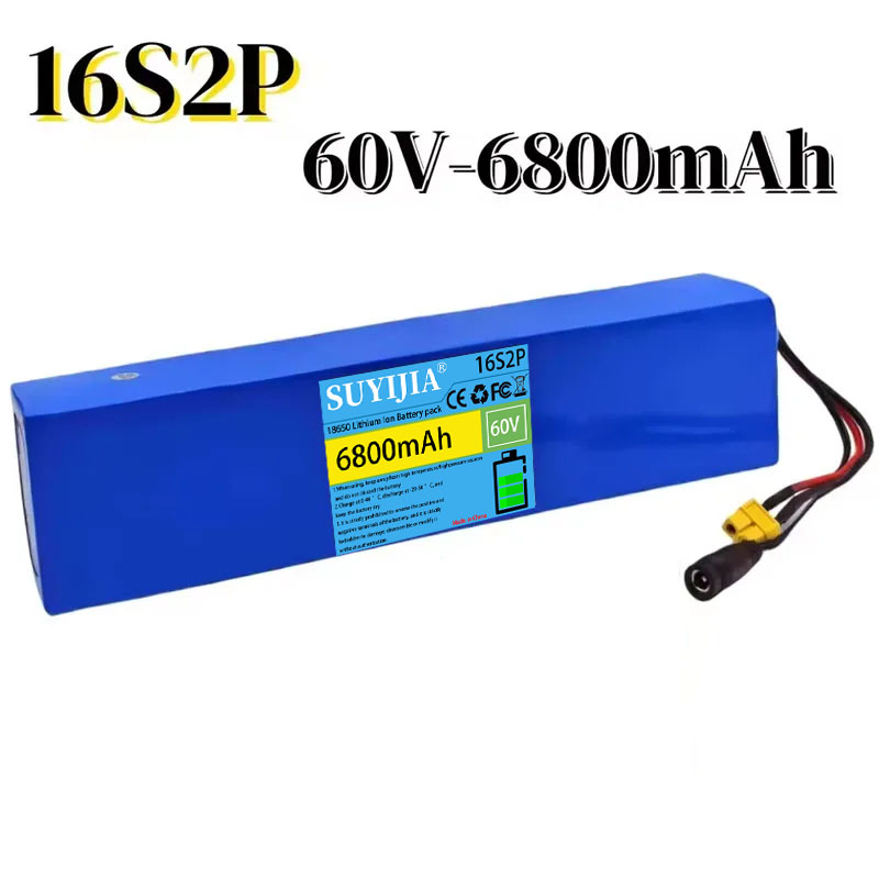 ชุดแบตเตอรี่ลิเธียม 16S2P, 60V - 60V 30Ah Electric Scooter Battery บทวิจารณ์และราคา