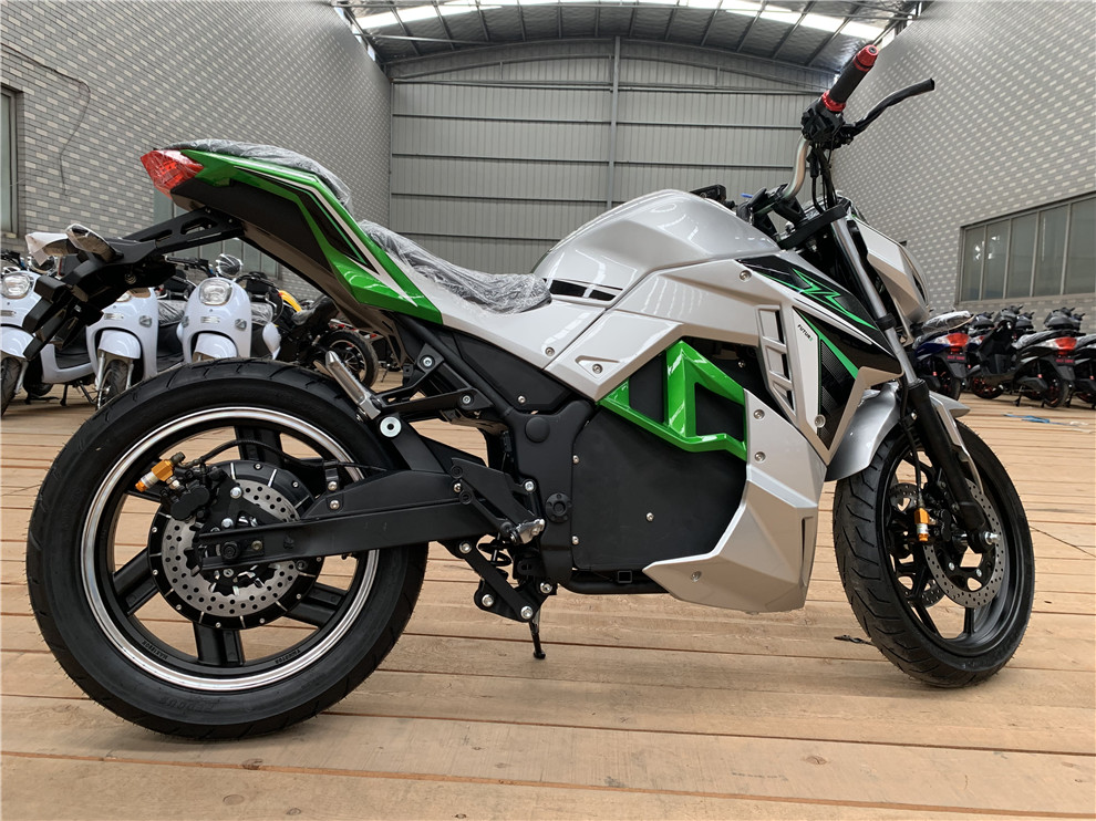 มอเตอร์ไซค์ไฟฟ้าพร้อมเบาะนั่ง  - 72V 5000W Electric Motorcycle บทวิจารณ์และราคา