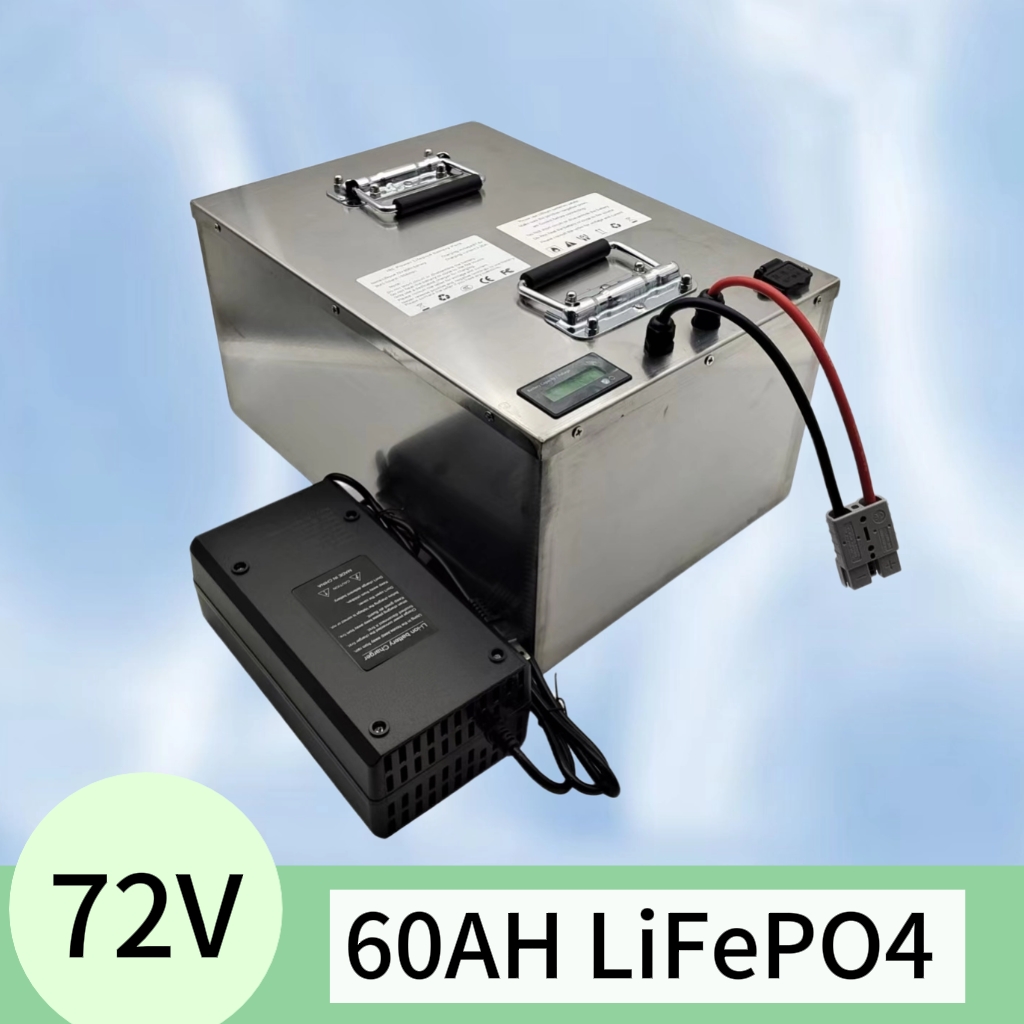 แบตเตอรี่ลิเธียมไลฟ์โป4 72V 60 - 72V 60Ah Lifepo4 Battery Pack บทวิจารณ์และราคา