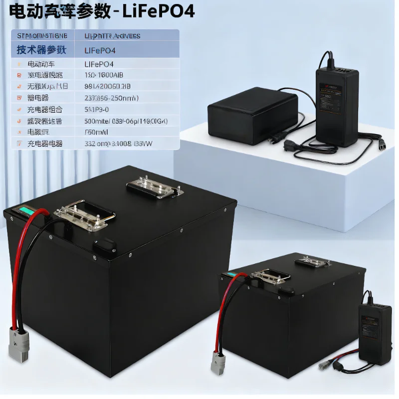 ชุดแบตเตอรี่ลิเธียมไอออนฟอสเฟต - 72V 60Ah Lifepo4 Battery Pack บทวิจารณ์และราคา