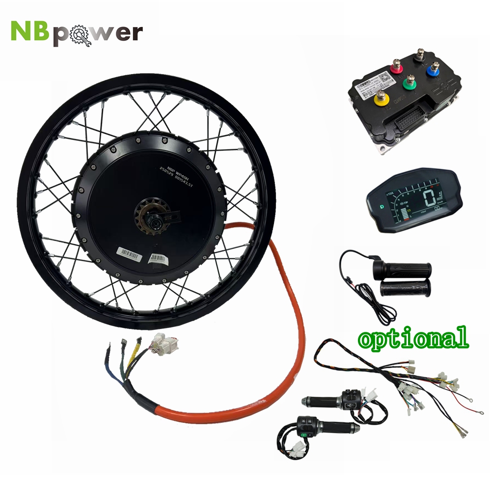 ชุดมอเตอร์ไฟฟ้าสำหรับจักรยานยน - Qs273 Hub Motor 8000W 72V บทวิจารณ์และราคา
