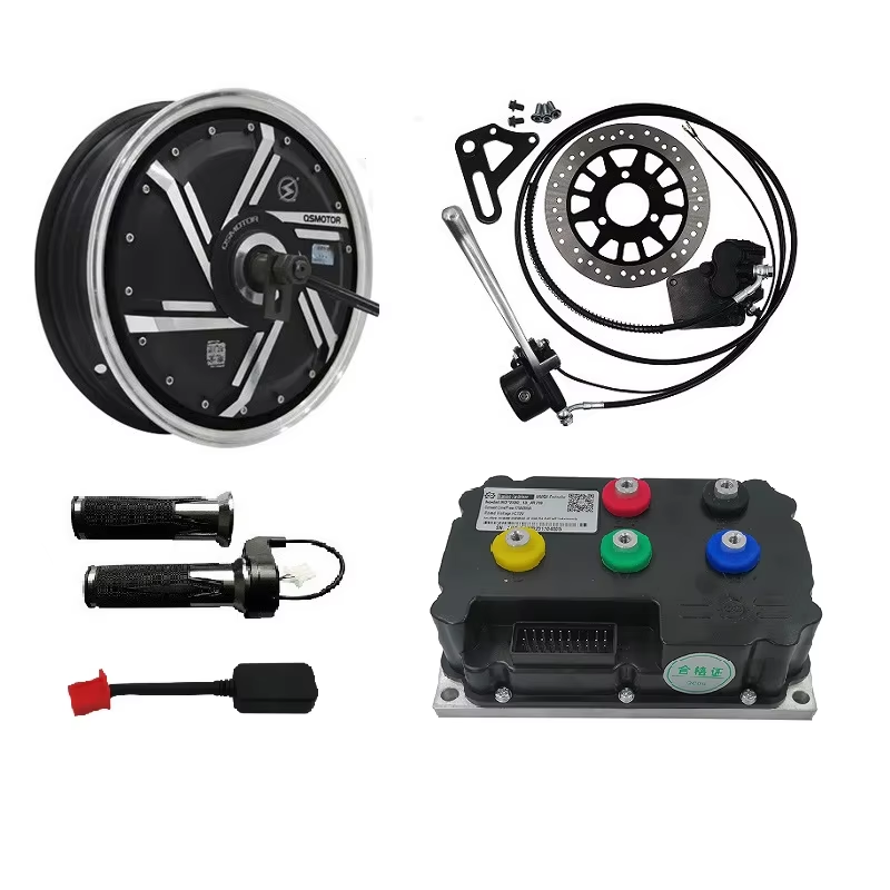 ชุดแปลงมอเตอร์ไซค์ไฟฟ้า QS273  - Qs273 Hub Motor 8000W 72V บทวิจารณ์และราคา